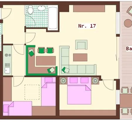 Schiwiese Mit Freiem Eintritt In Alpentherme In Appartamento *